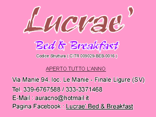 Lucrae' B&B - CITR 009029-BEB-0016