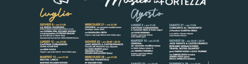 Castelfranco Estate 2021 - Teatro e Musica in Fortezza