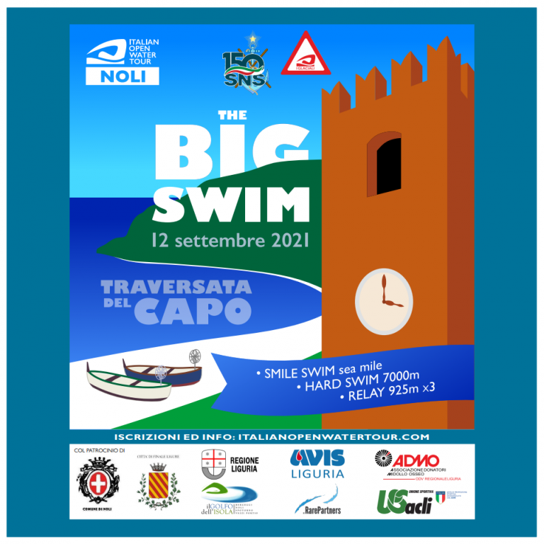 ITALIAN OPEN WATER TOUR, BELLISSIMO EVENTO DI NUOTO IN ACQUE